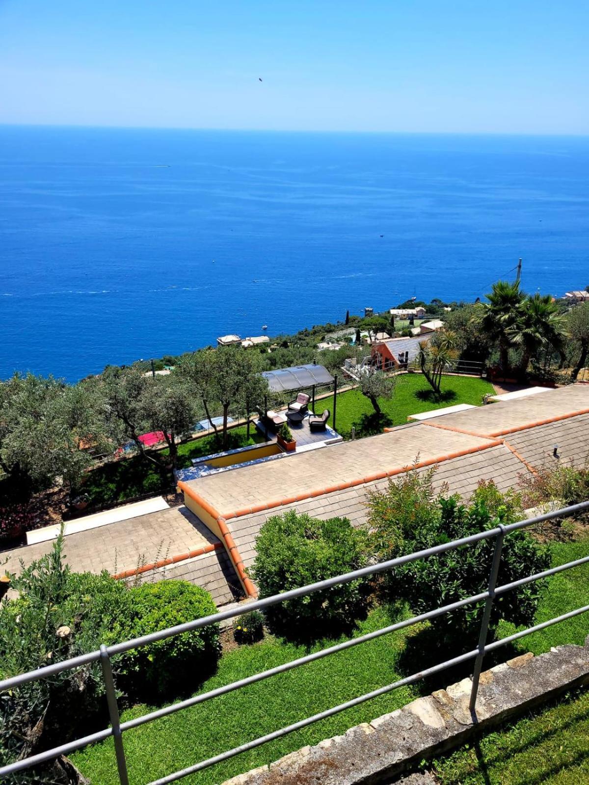 Hotel Sea View Pieve Ligure Exterior foto